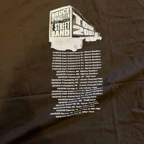 Bruce Springsteen 2003 Tour Vintage Shirt Size XXL - Picture 4 of 4